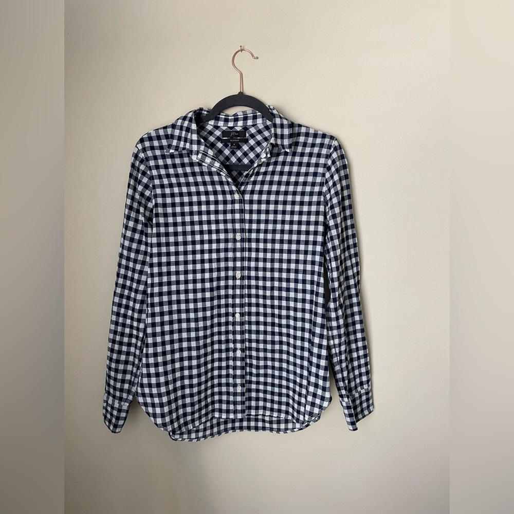 J crew button up